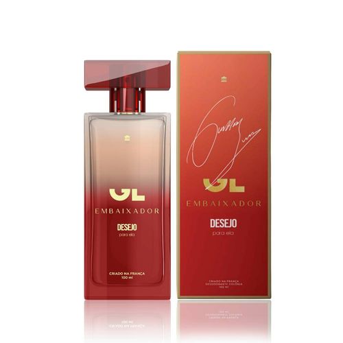 Perfume GL Embaixador Desejo Para Ela 100ml